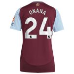 aston villa adidas home shirt 2024-25 – womens with onana 24 printing Collection - Aston Villa Official Store