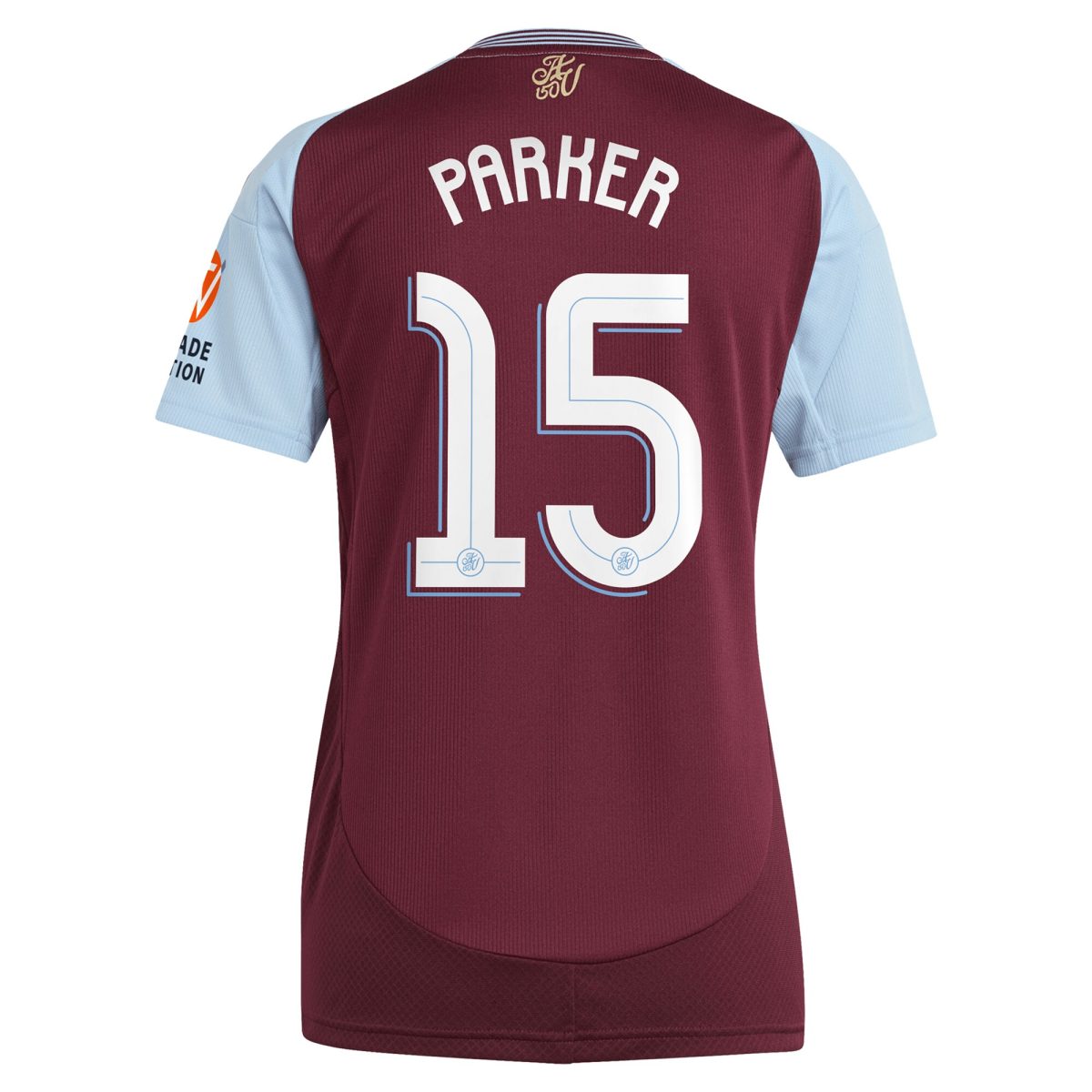 aston villa adidas home shirt 2024-25 – womens with parker 15 cup printing Collection - Aston Villa Official Store