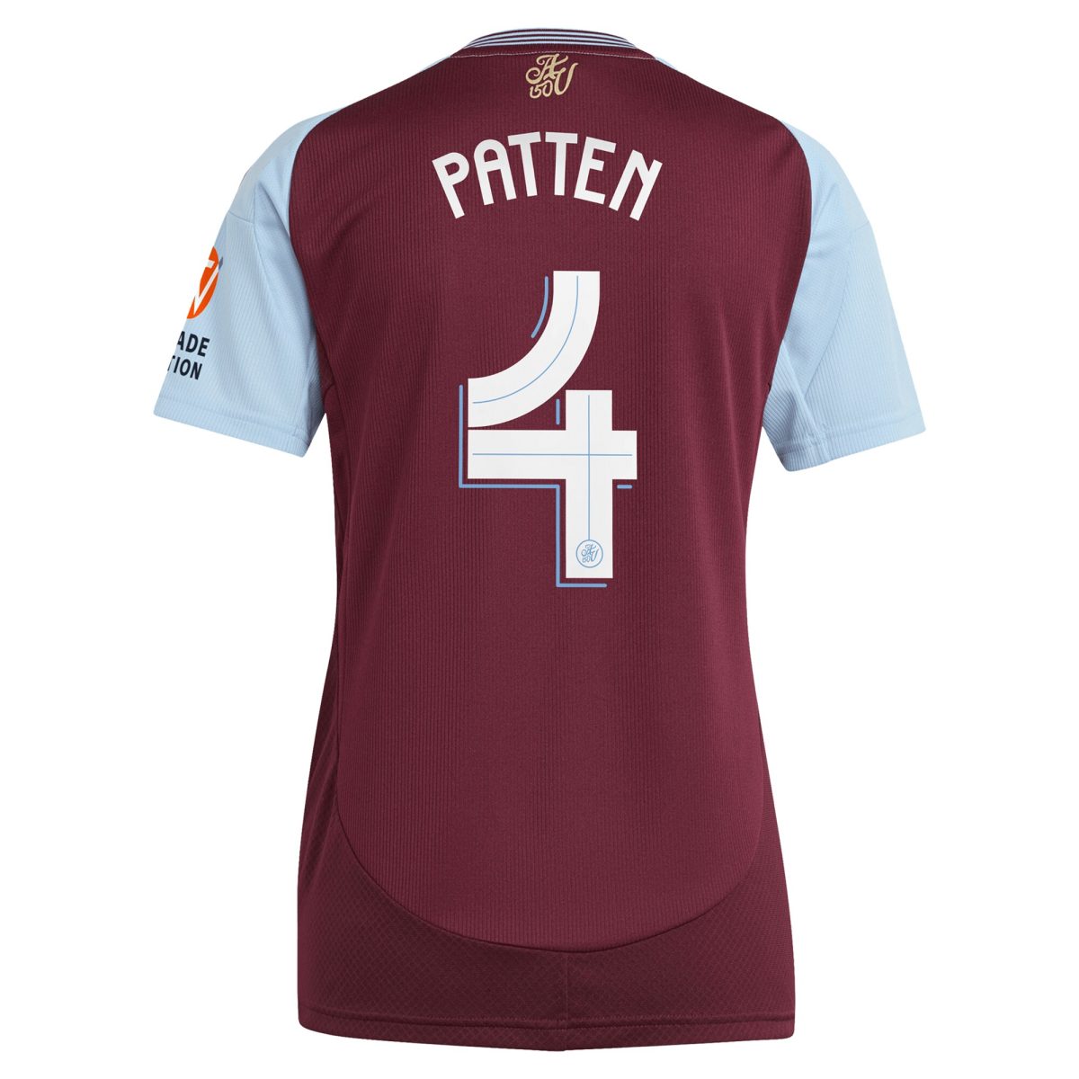 aston villa adidas home shirt 2024-25 – womens with patten 4 cup printing Collection - Aston Villa Official Store