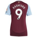 aston villa adidas home shirt 2024-25 – womens with rashford 9 printing Collection - Aston Villa Official Store