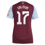 aston villa adidas home shirt 2024-25 – womens with salmon 17 cup printing Collection - Aston Villa Official Store
