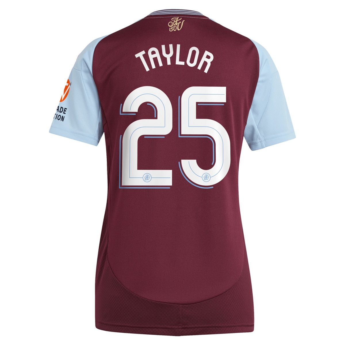 aston villa adidas home shirt 2024-25 – womens with taylor 25 cup printing Collection - Aston Villa Official Store
