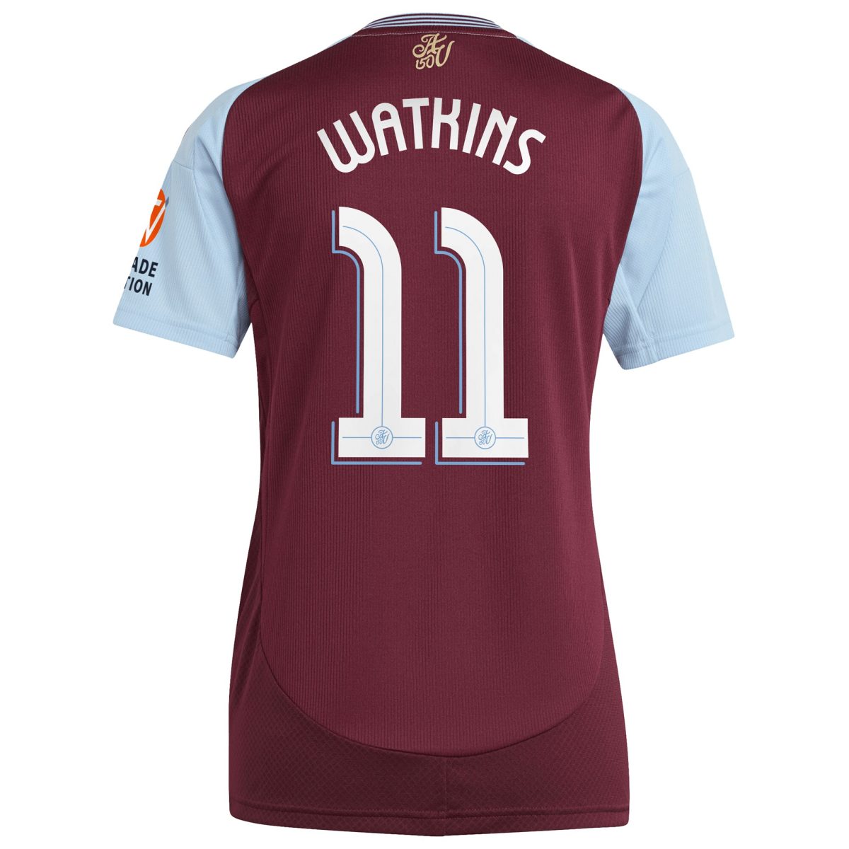 aston villa adidas home shirt 2024-25 – womens with watkins 11 cup printing Collection - Aston Villa Official Store