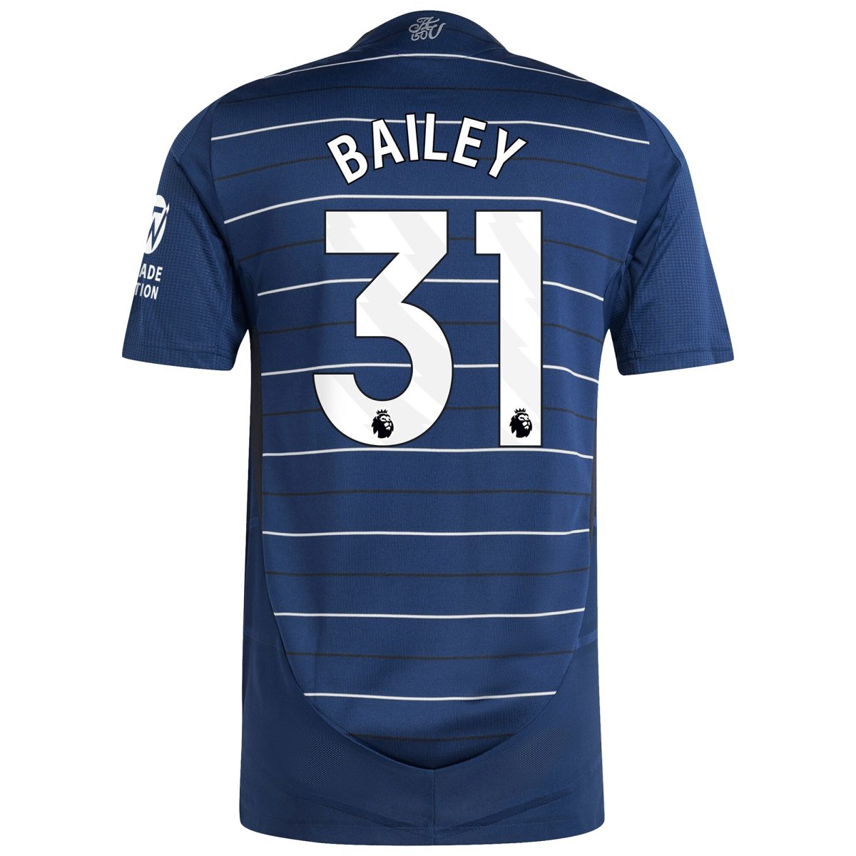 aston villa adidas third authentic shirt 2024-25 with bailey 31 printing Collection - Aston Villa Official Store