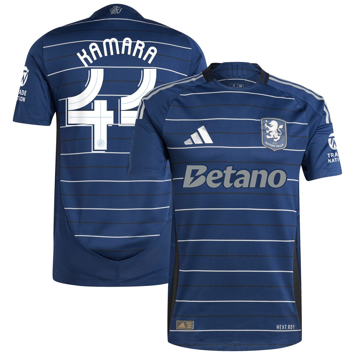 aston villa adidas third authentic shirt 2024-25 with kamara 44 cup printing Collection - Aston Villa Official Store