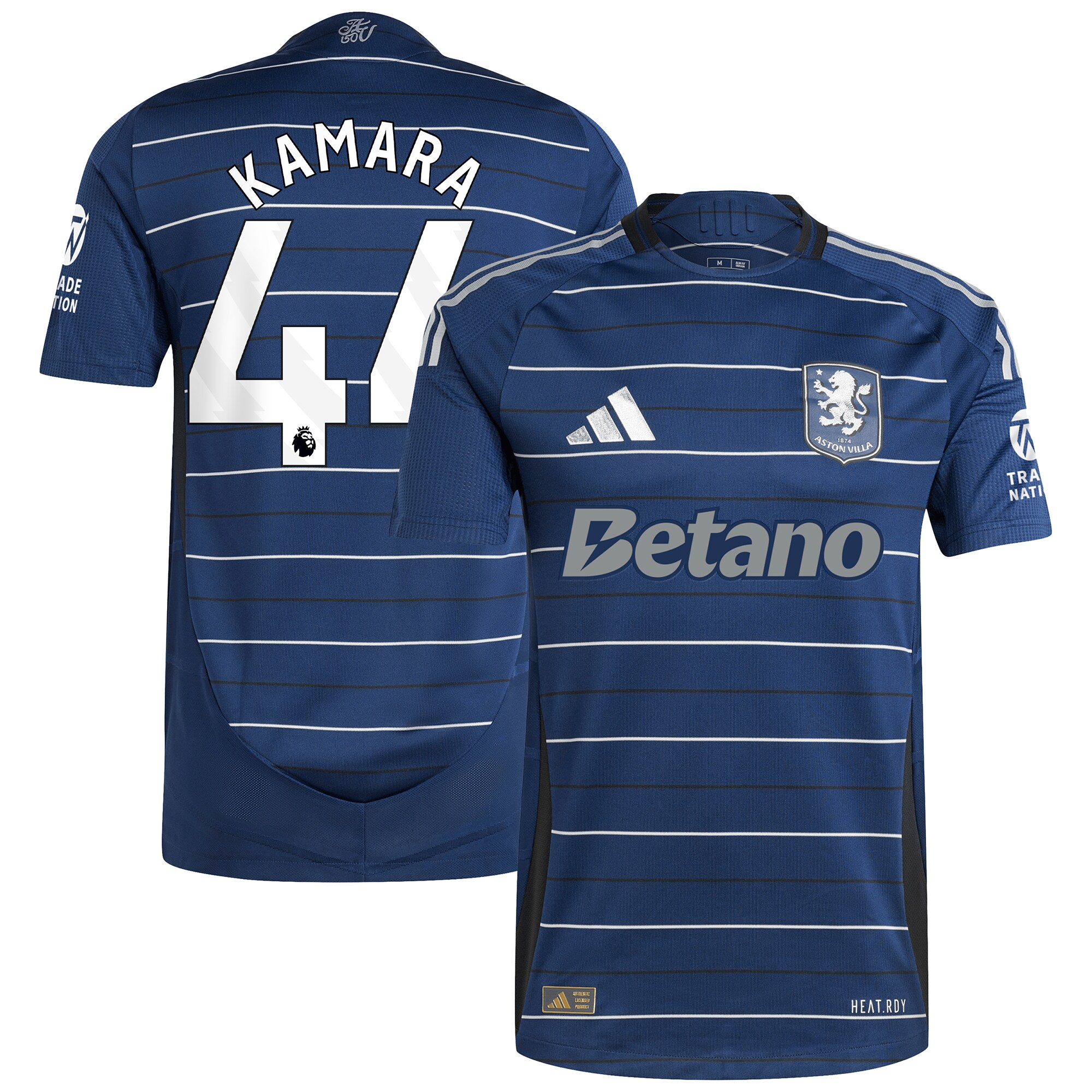 aston villa adidas third authentic shirt 2024-25 with kamara 44 printing Collection - Aston Villa Official Store