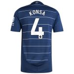 aston villa adidas third authentic shirt 2024-25 with konsa 4 printing Collection - Aston Villa Official Store