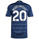 aston villa adidas third authentic shirt 2024-25 with nedeljković 20 printing Collection - Aston Villa Official Store