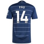 aston villa adidas third authentic shirt 2024-25 with pau 14 printing Collection - Aston Villa Official Store