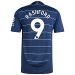 aston villa adidas third authentic shirt 2024-25 with rashford 9 printing Collection - Aston Villa Official Store