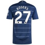 aston villa adidas third authentic shirt 2024-25 with rogers 27 printing Collection - Aston Villa Official Store