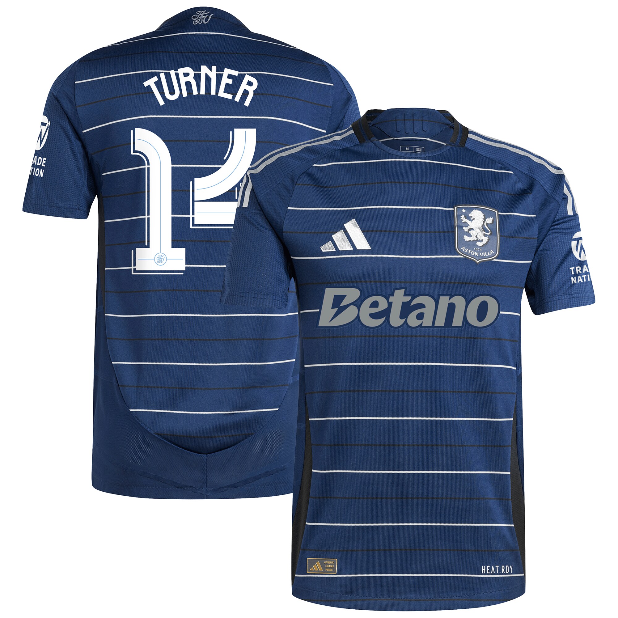 aston villa adidas third authentic shirt 2024-25 with turner 14 cup printing Collection - Aston Villa Official Store