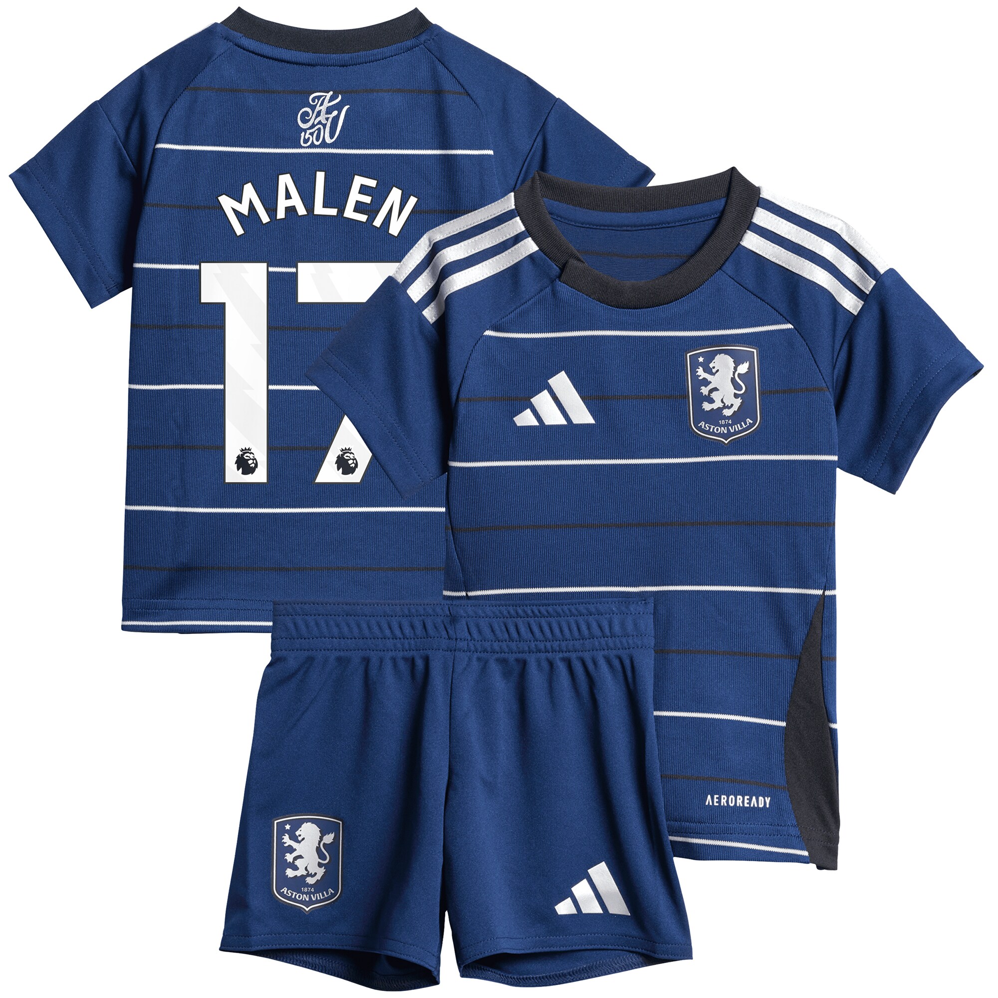aston villa adidas third baby kit 2024-25 with malen 17 printing Collection - Aston Villa Official Store