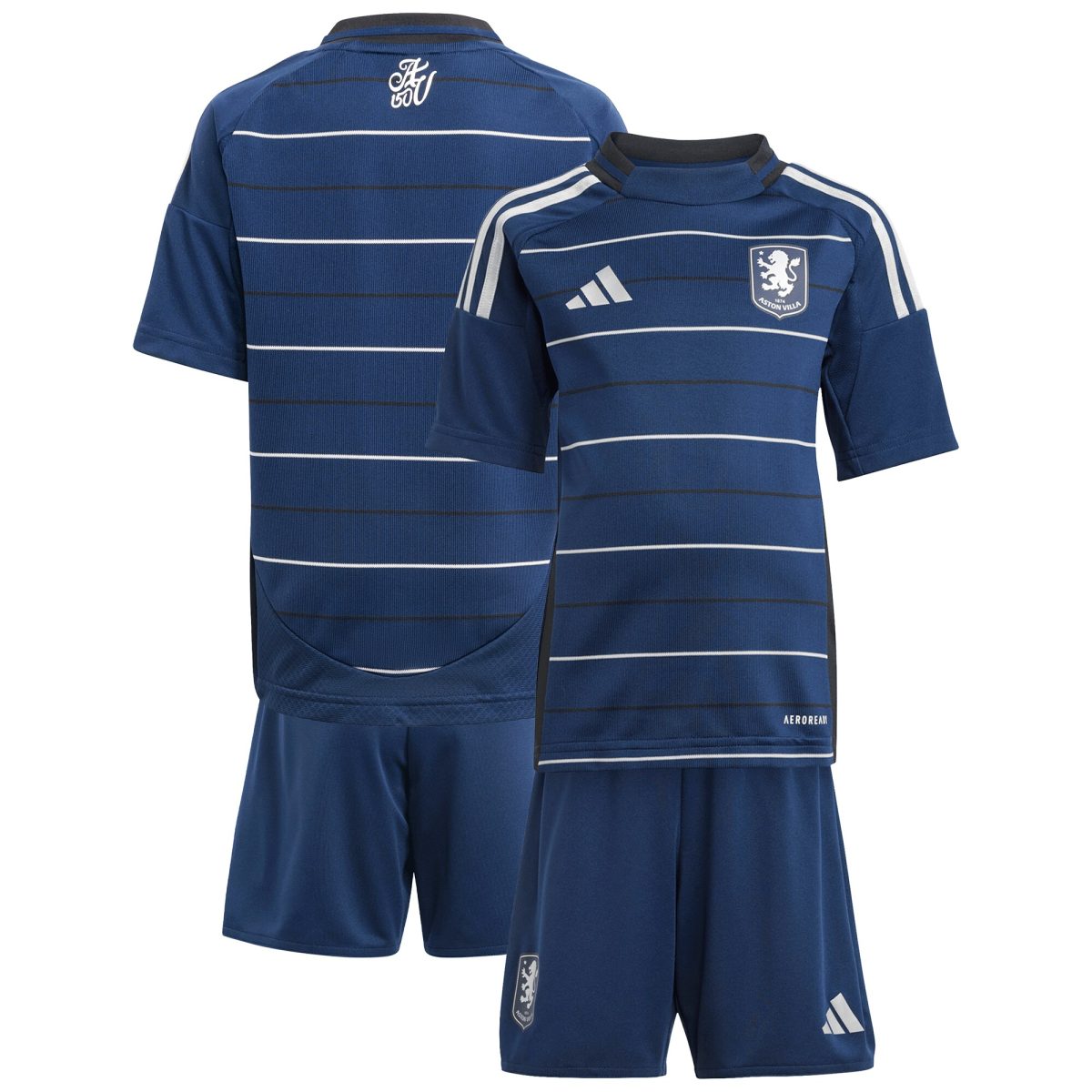 aston villa adidas third mini kit 2024-25 with custom printing Collection - Aston Villa Official Store