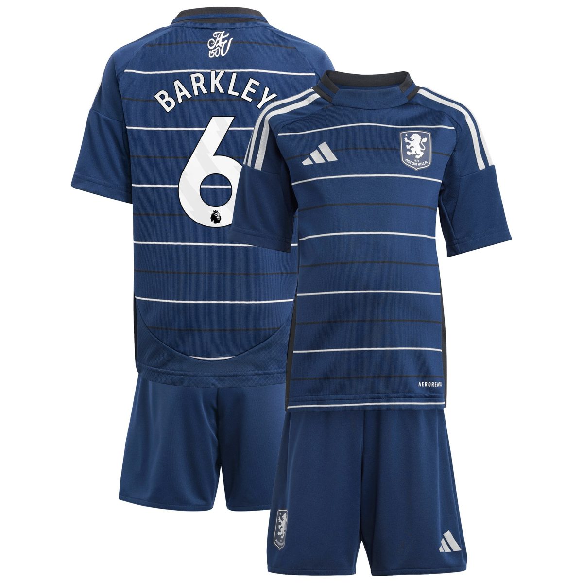 aston villa adidas third minikit 2024-25 with barkley 6 printing Collection - Aston Villa Official Store