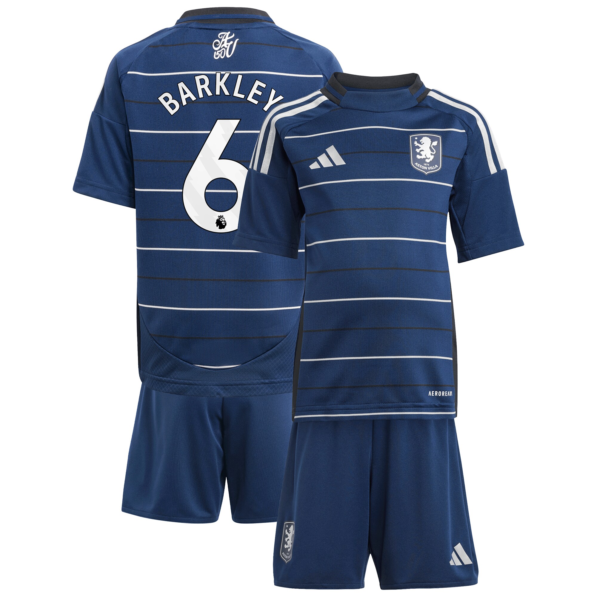 aston villa adidas third minikit 2024-25 with barkley 6 printing Collection - Aston Villa Official Store
