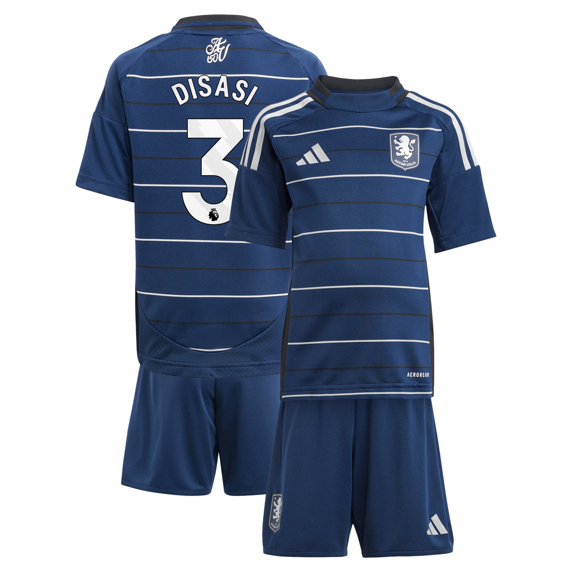 aston villa adidas third minikit 2024-25 with disasi 3 printing Collection - Aston Villa Official Store