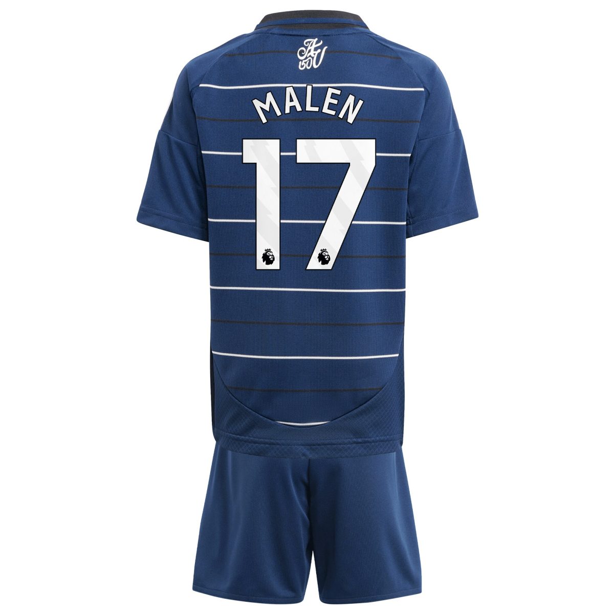 aston villa adidas third minikit 2024-25 with malen 17 printing Collection - Aston Villa Official Store
