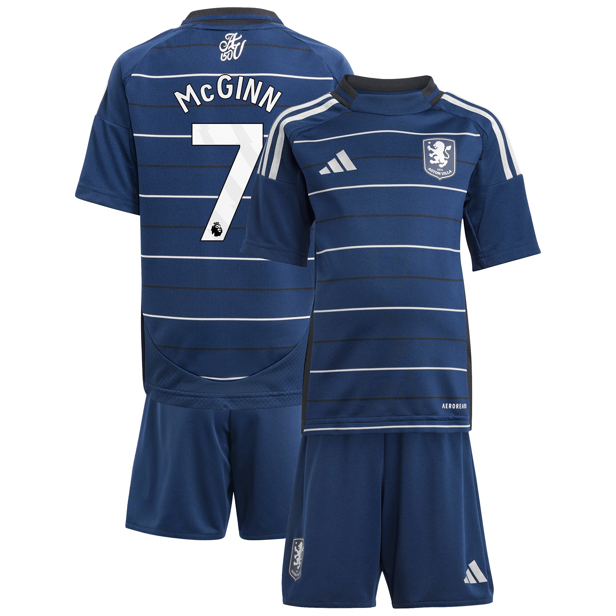 aston villa adidas third minikit 2024-25 with mcginn 7 printing Collection - Aston Villa Official Store