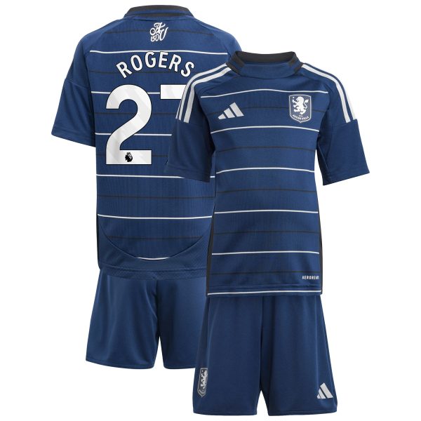 aston villa adidas third minikit 2024-25 with rogers 27 printing Collection - Aston Villa Official Store