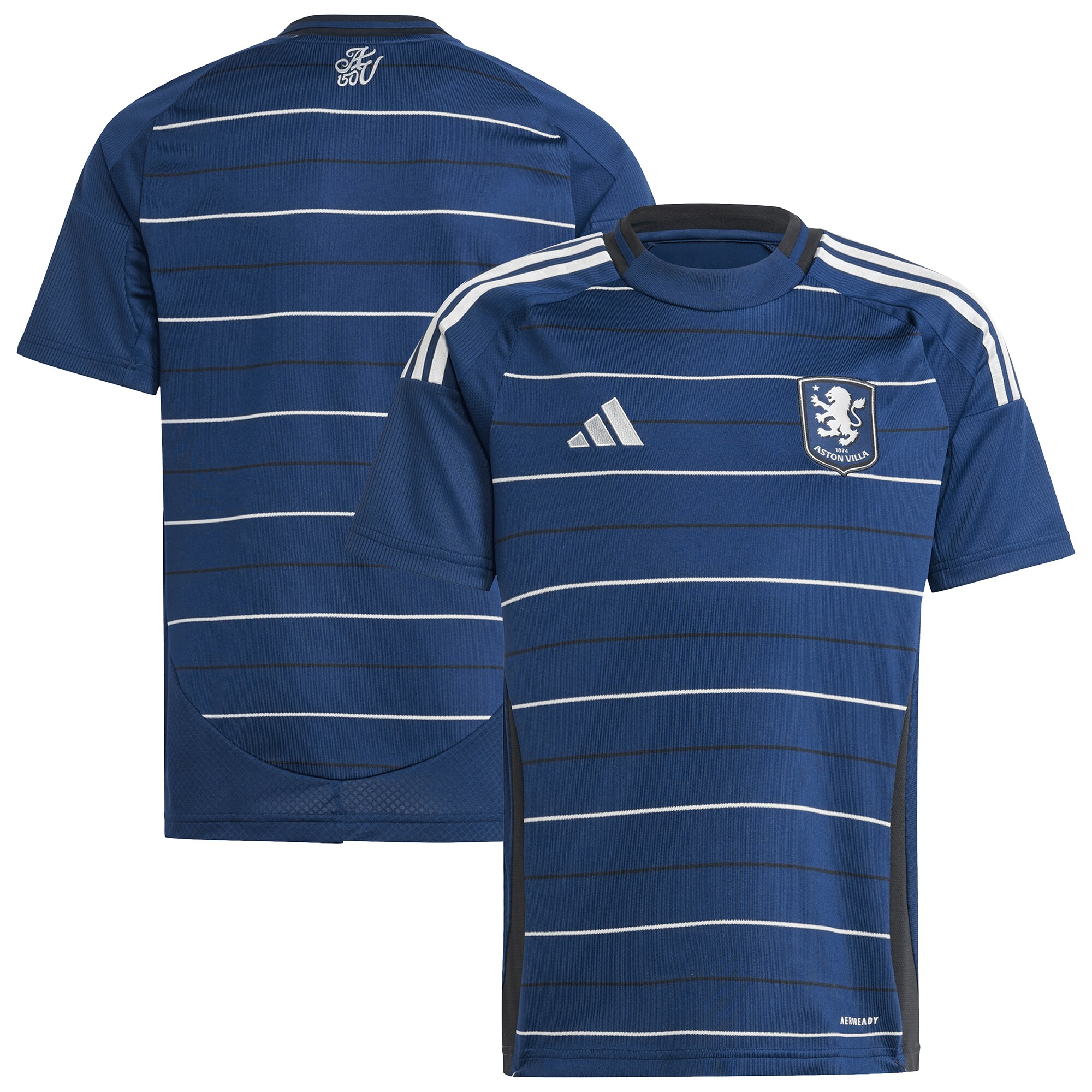 aston villa adidas third shirt 2024-25 – kids with custom printing Collection - Aston Villa Official Store
