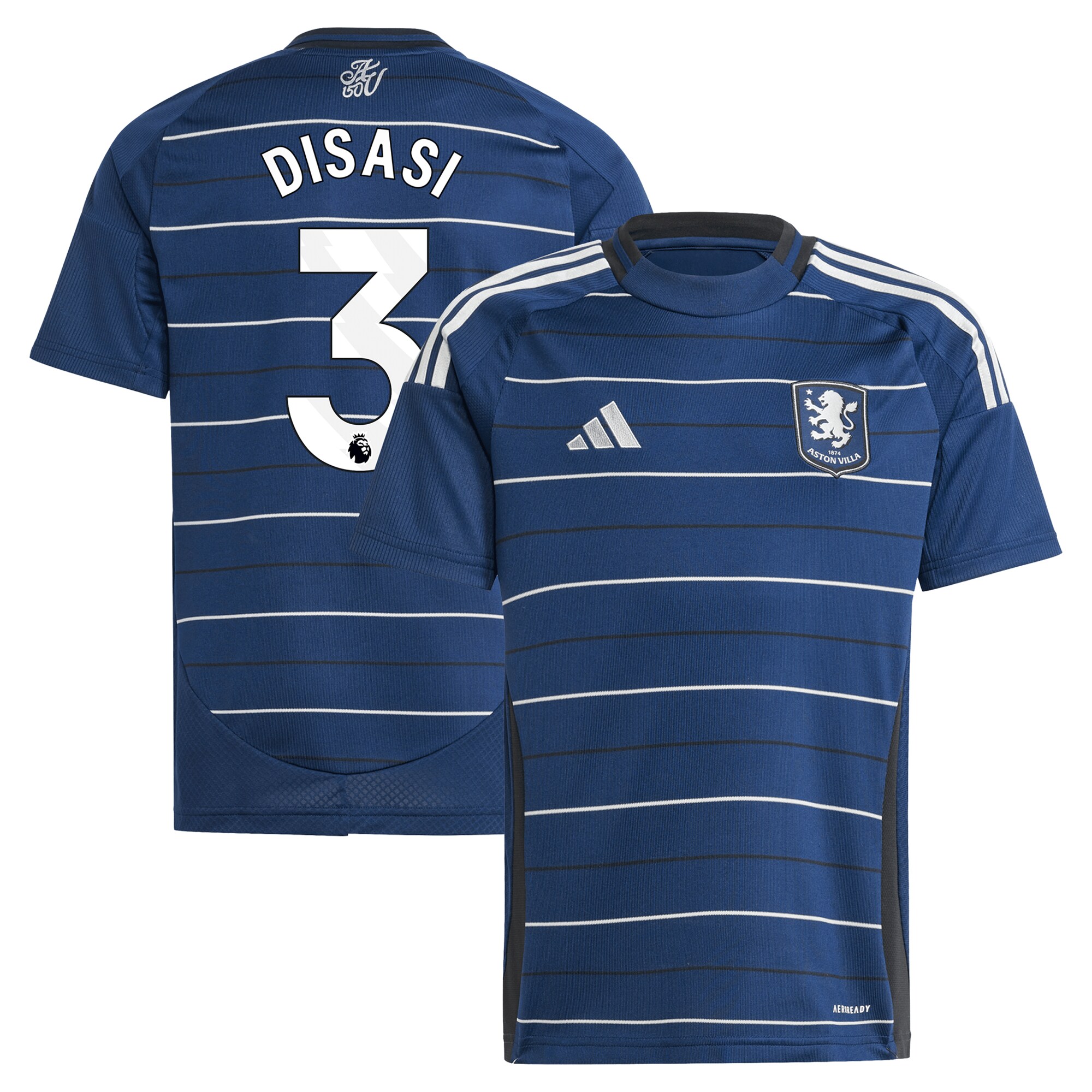 aston villa adidas third shirt 2024-25 – kids with disasi 3 printing Collection - Aston Villa Official Store