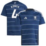 aston villa adidas third shirt 2024-25 – kids with konsa 4 printing Collection - Aston Villa Official Store