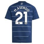 aston villa adidas third shirt 2024-25 – kids with m.asensio 21 printing Collection - Aston Villa Official Store