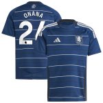 aston villa adidas third shirt 2024-25 – kids with onana 24 printing Collection - Aston Villa Official Store