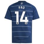 aston villa adidas third shirt 2024-25 – kids with pau 14 printing Collection - Aston Villa Official Store