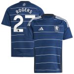 aston villa adidas third shirt 2024-25 – kids with rogers 27 printing Collection - Aston Villa Official Store