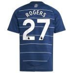 aston villa adidas third shirt 2024-25 – kids with rogers 27 printing Collection - Aston Villa Official Store