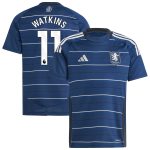 aston villa adidas third shirt 2024-25 – kids with watkins 11 printing Collection - Aston Villa Official Store