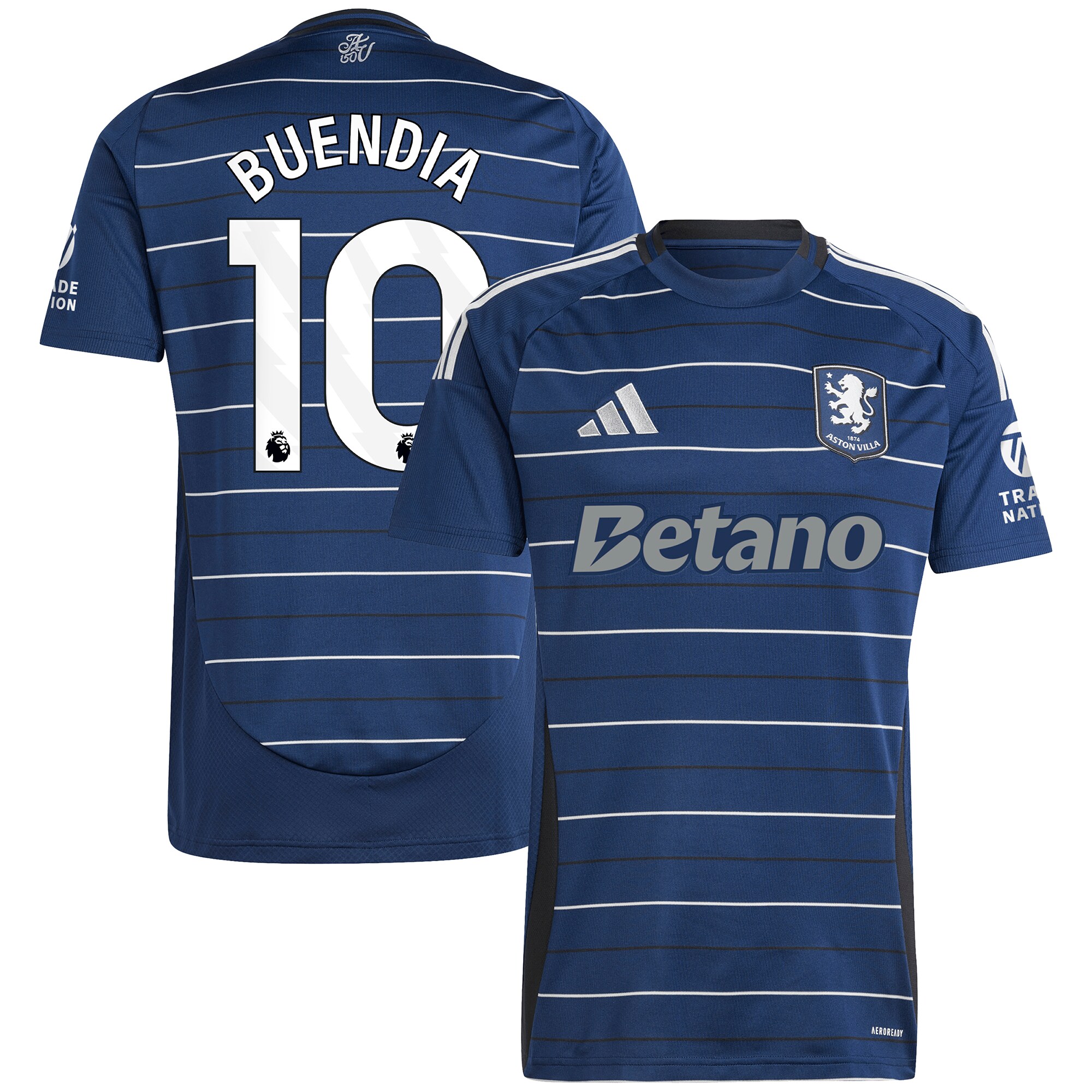 aston villa adidas third shirt 2024-25 with buendia 10 printing Collection - Aston Villa Official Store