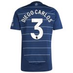 aston villa adidas third shirt 2024-25 with diego carlos 3 printing Collection - Aston Villa Official Store