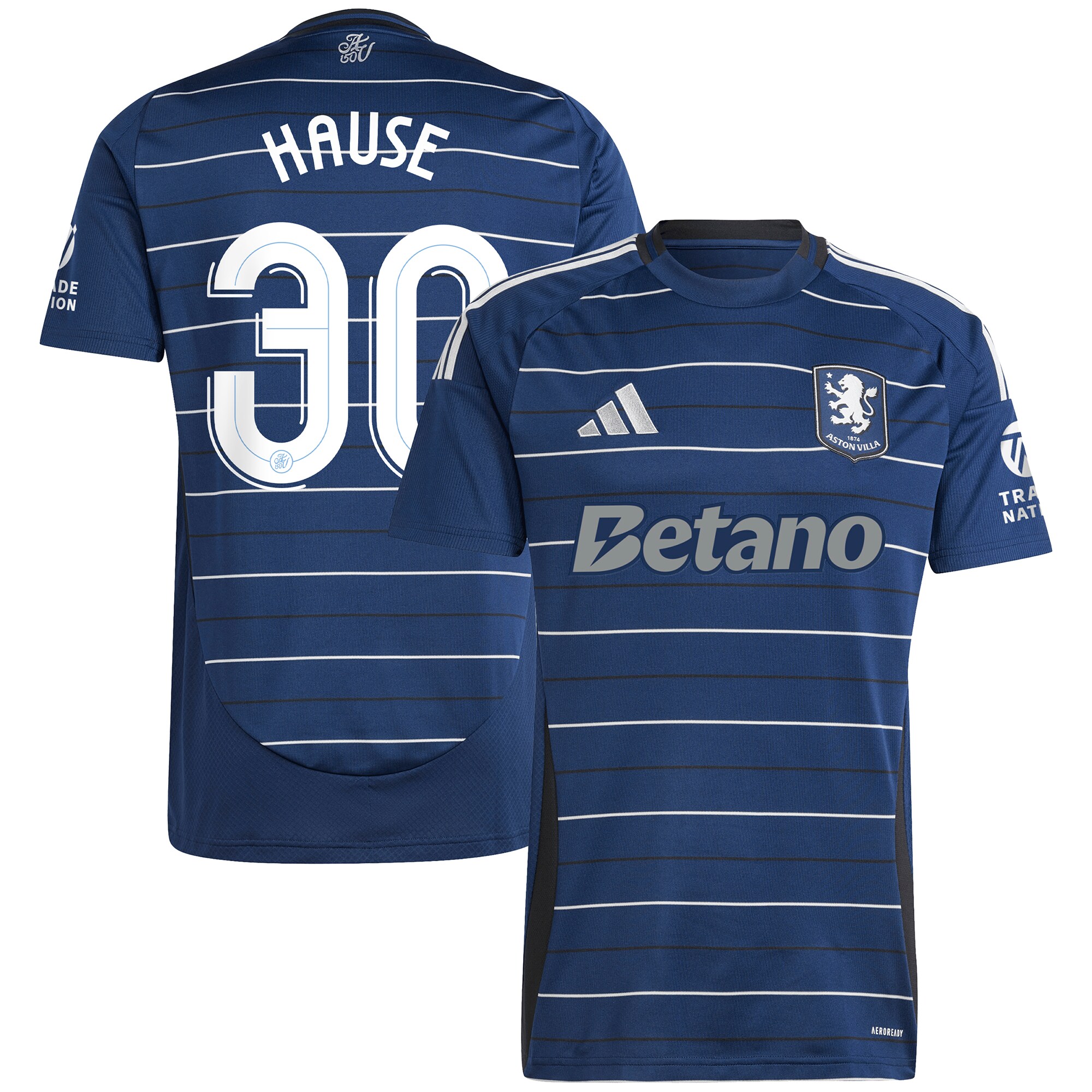 aston villa adidas third shirt 2024-25 with hause 30 cup printing Collection - Aston Villa Official Store