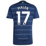 aston villa adidas third shirt 2024-25 with malen 17 printing Collection - Aston Villa Official Store
