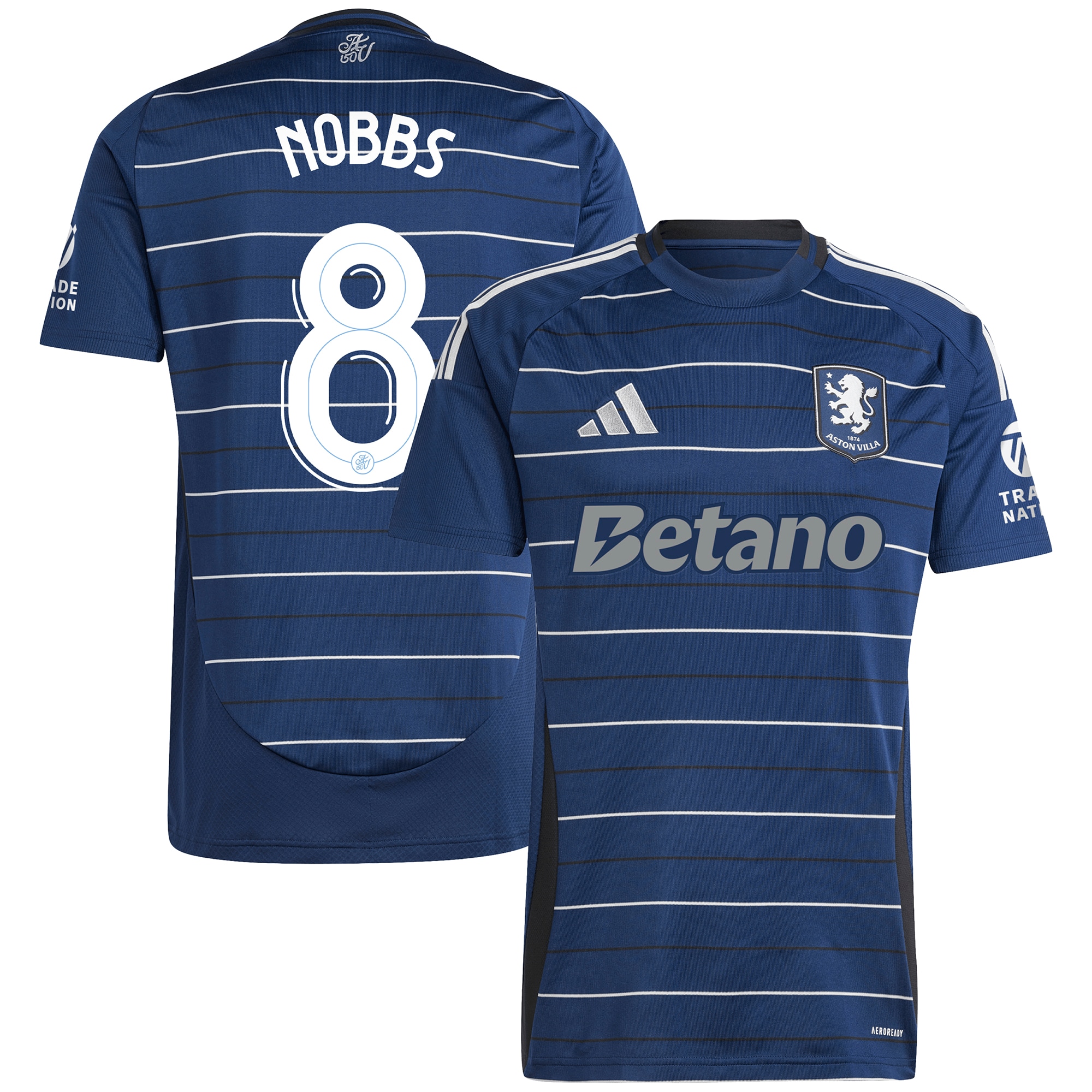 aston villa adidas third shirt 2024-25 with nobbs 8 cup printing Collection - Aston Villa Official Store
