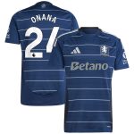 aston villa adidas third shirt 2024-25 with onana 24 printing Collection - Aston Villa Official Store