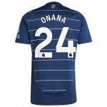 aston villa adidas third shirt 2024-25 with onana 24 printing Collection - Aston Villa Official Store
