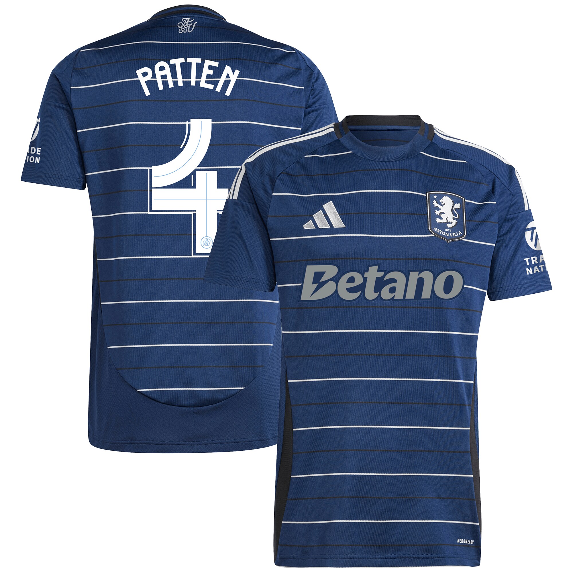 aston villa adidas third shirt 2024-25 with patten 4 cup printing Collection - Aston Villa Official Store