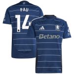 aston villa adidas third shirt 2024-25 with pau 14 printing Collection - Aston Villa Official Store