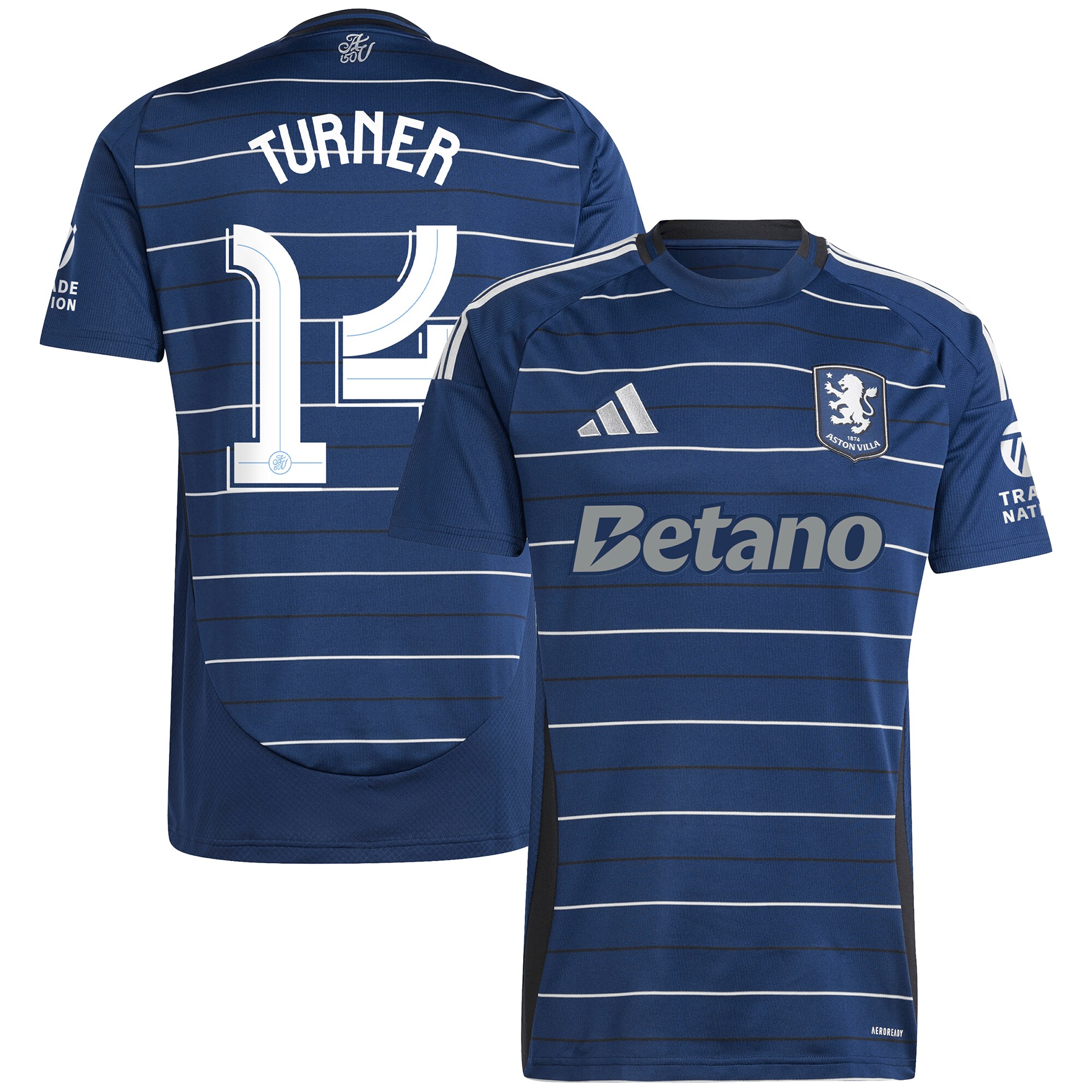 aston villa adidas third shirt 2024-25 with turner 14 cup printing Collection - Aston Villa Official Store