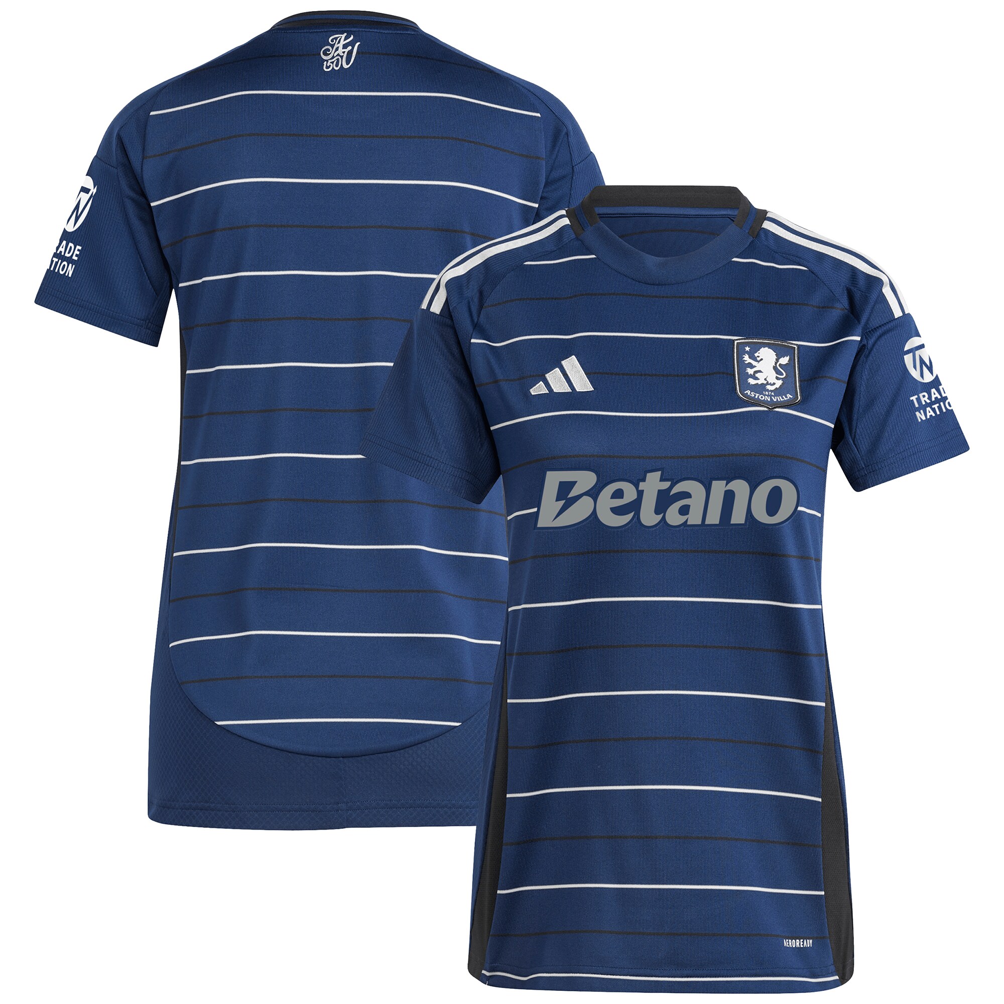 aston villa adidas third shirt 2024-25 – womens with custom printing Collection - Aston Villa Official Store