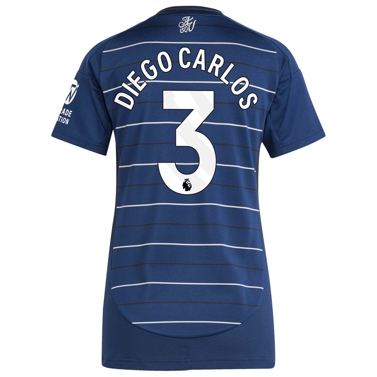 aston villa adidas third shirt 2024-25 – womens with diego carlos 3 printing Collection - Aston Villa Official Store