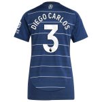 aston villa adidas third shirt 2024-25 – womens with diego carlos 3 printing Collection - Aston Villa Official Store