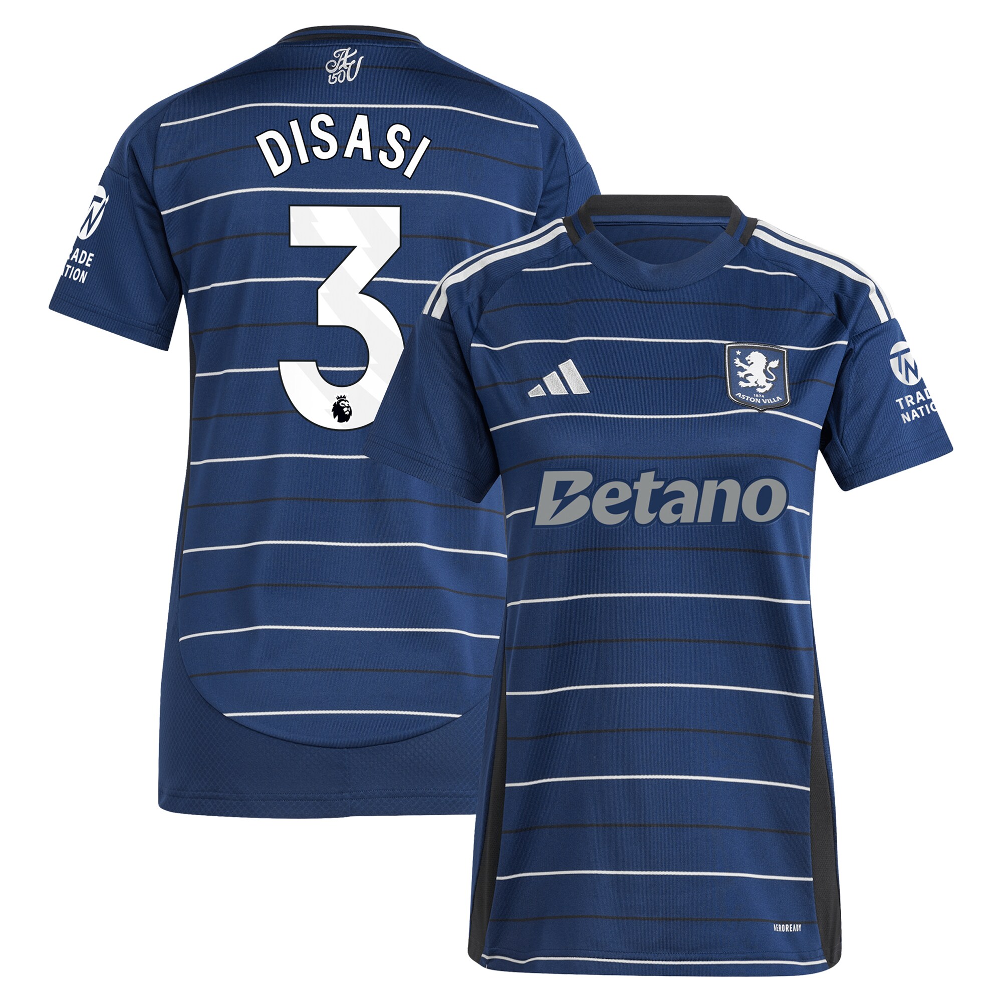 aston villa adidas third shirt 2024-25 – womens with disasi 3 printing Collection - Aston Villa Official Store