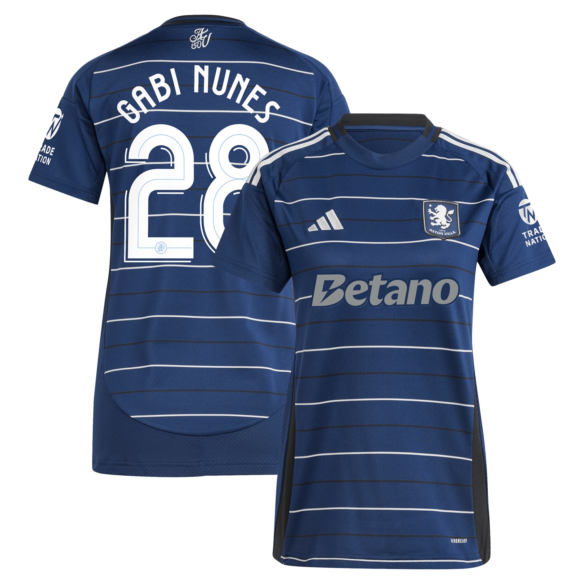 aston villa adidas third shirt 2024-25 – womens with gabi nunes 28 cup printing Collection - Aston Villa Official Store