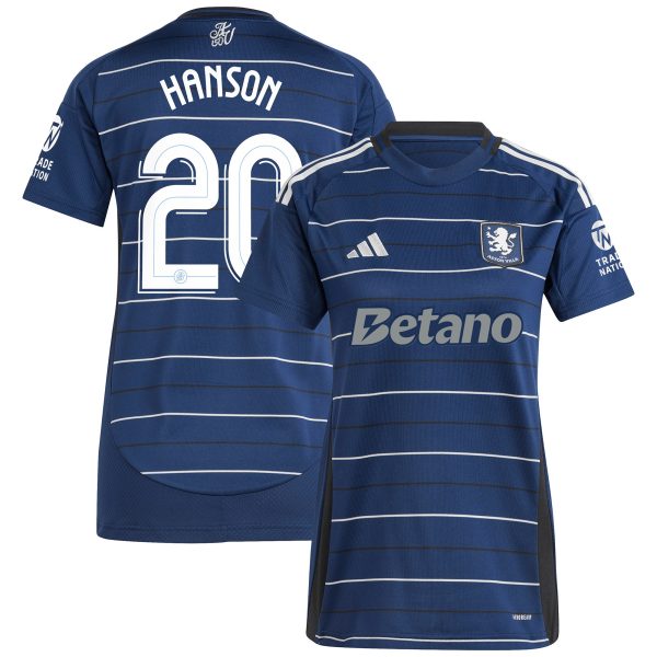 aston villa adidas third shirt 2024-25 – womens with hanson 20 cup printing Collection - Aston Villa Official Store