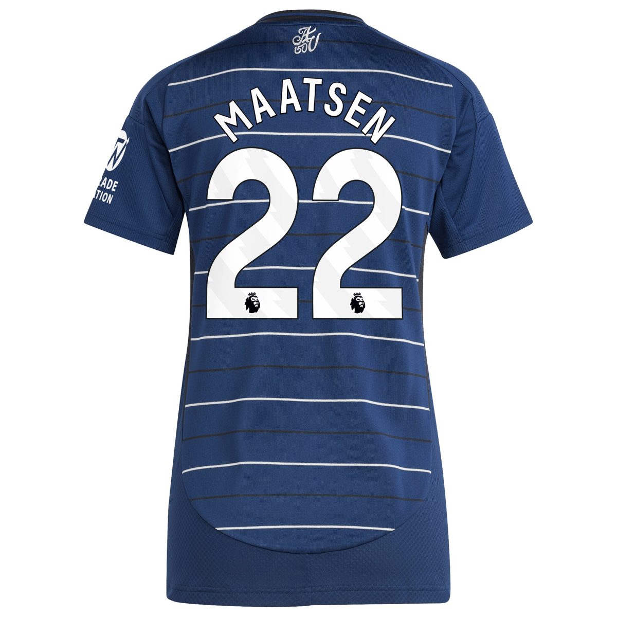 aston villa adidas third shirt 2024-25 – womens with maatsen 22 printing Collection - Aston Villa Official Store